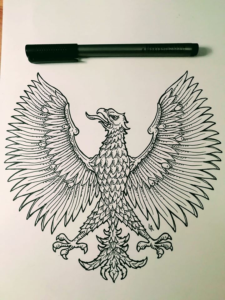 Heraldic Eagle of Antonio Lamanna